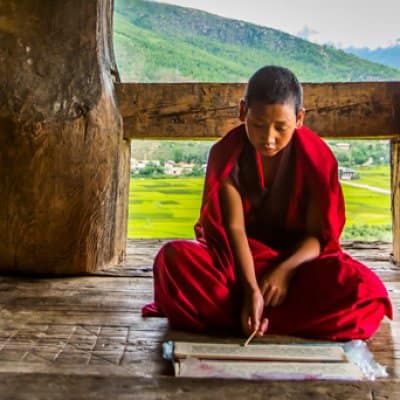 studying monk1